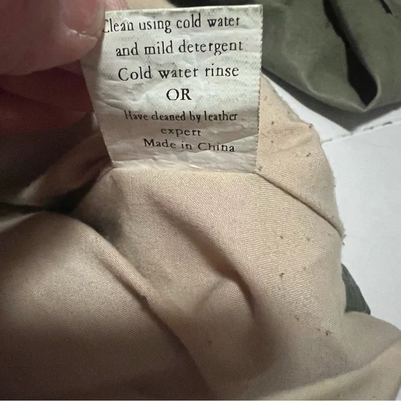 Jakett New York Leather jacket olive green - Picture 12 of 13